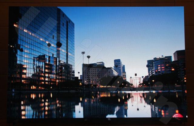 圖為:會場播放顯示屏畫面