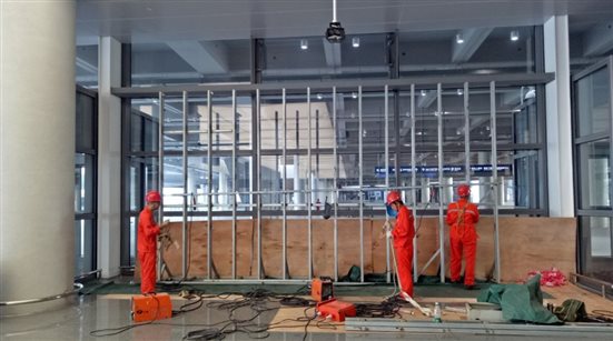 ▲堅守崗位， 兢兢業業做任務